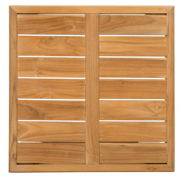 Melrose 23.62'' Teak Outdoor Side Table