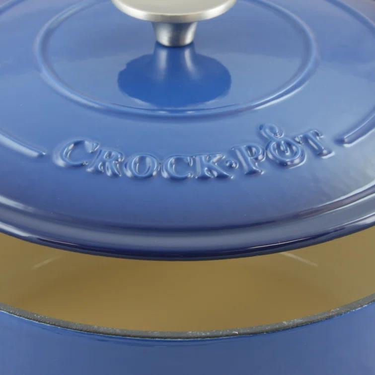 Crock-pot Artisan Cast Iron Round Dutch Oven
