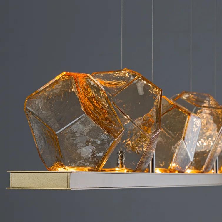 Gem 10 - Light LED Kitchen Island Pendant