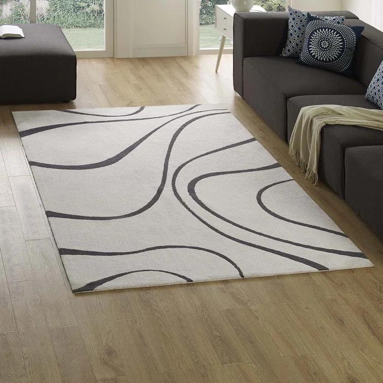 Modway Therese Abstract Swirl Area Rug