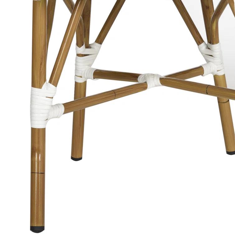 Casidy Polyethylene (PE) Wicker Wicker Outdoor Dining Side Chair