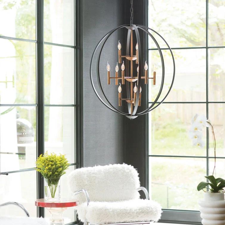 Hinkley Lighting - Euclid - 16 Light Extra Large 3-Tier Orb Chandelier in