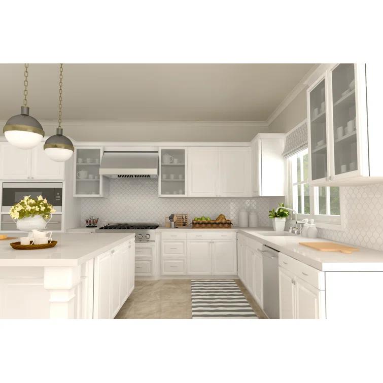 ZLINE 48 in. Convertible Vent Under Cabinet Range Hood in Stainless Steel (523-48)