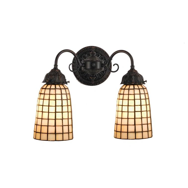 Meyda Lighting Meyda Tiffany & Stained Glass Steel Armed Sconce