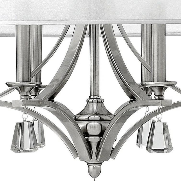 Mime 6 - Light Dimmable Drum Chandelier