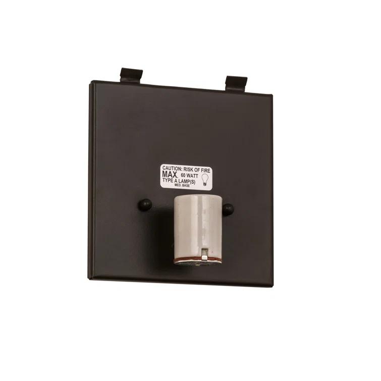 Steel Flush Mounted Sconce