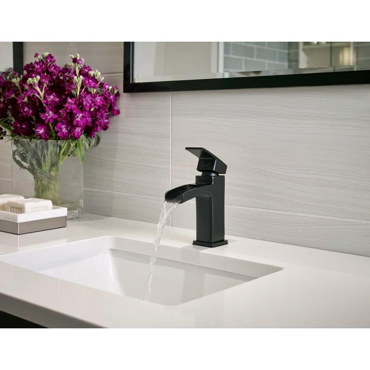 Kenzo Single Control Centerset Bathroom Faucet