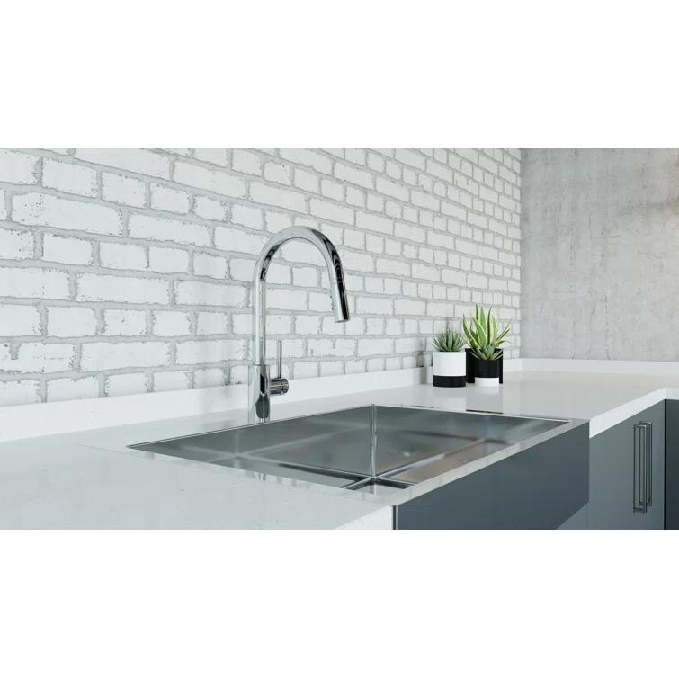 Stellen Pull Down Single Handle Kitchen Faucet