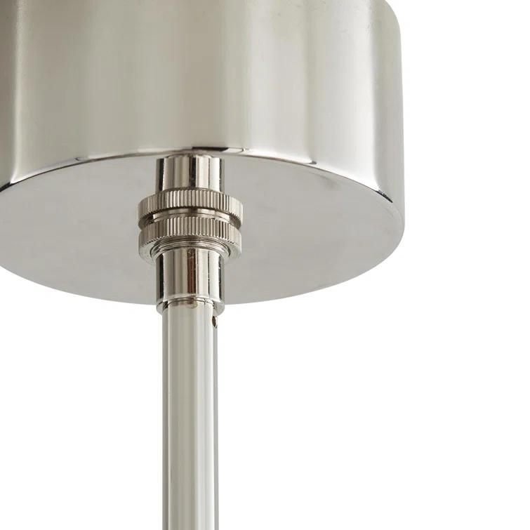 Mini Sputnik 12-Light Chandelier in Polished Nickel with Clear Glass