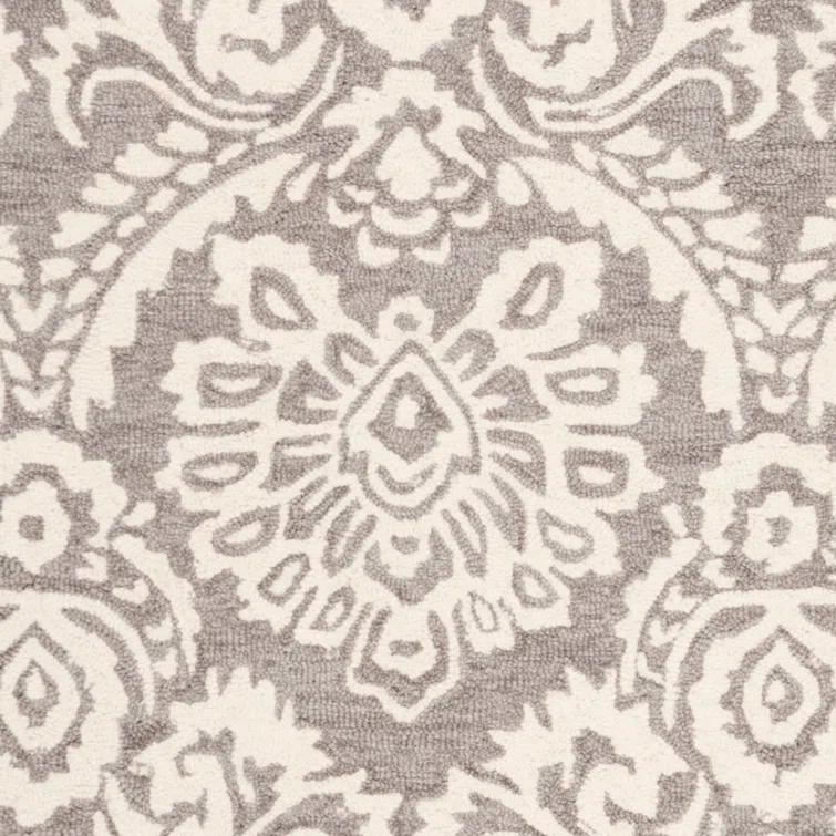 Tansy Wool Ivory/Gray Rug