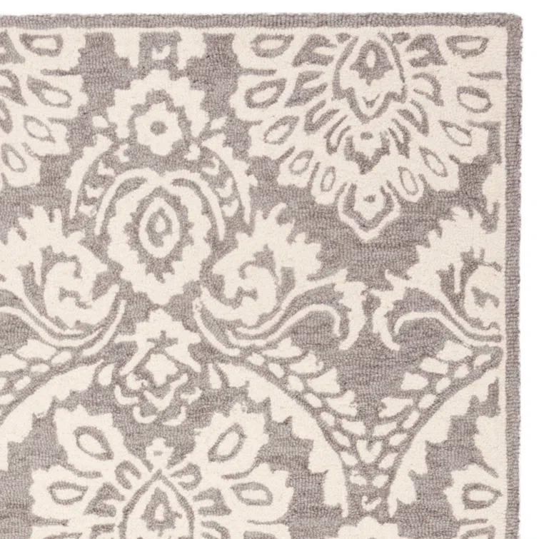 Tansy Wool Ivory/Gray Rug