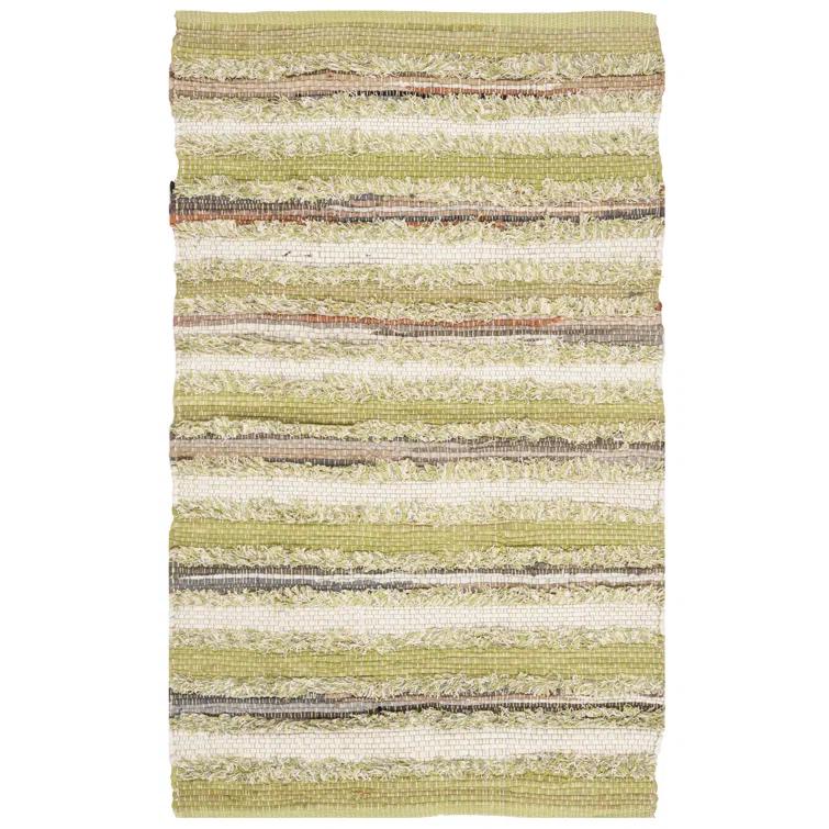 Bester Hand Woven Cotton Striped Rug