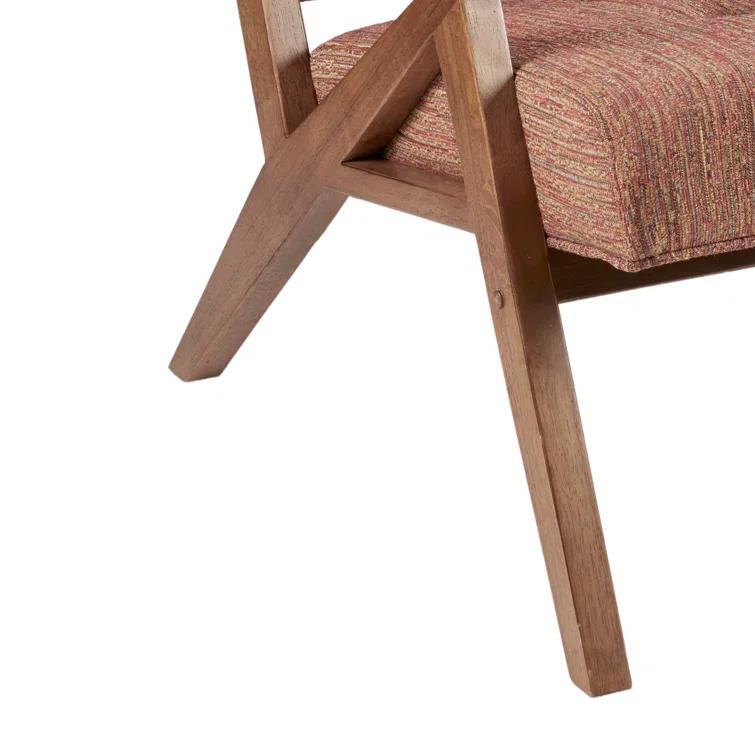 Desi Retro Button Tufted Armchair