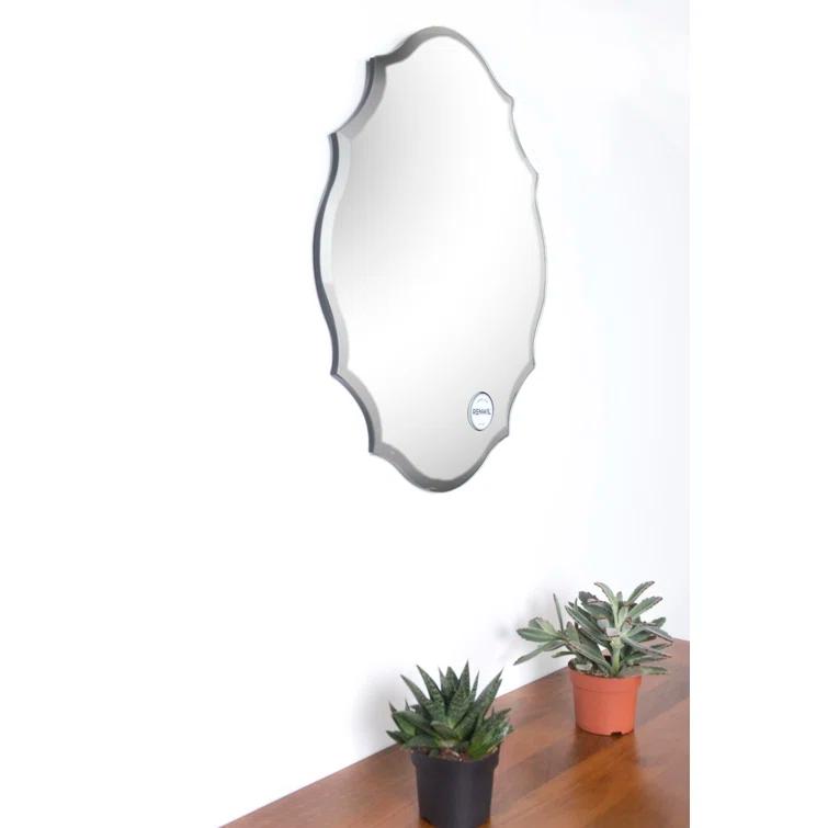 Renwil Emma Mirror in Wave Pattern Frame