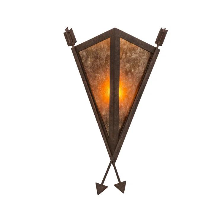 Desert Arrow Flush Mounted Sconce