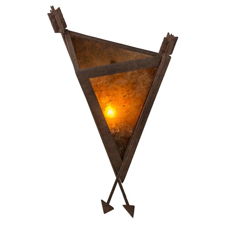 Desert Arrow Flush Mounted Sconce