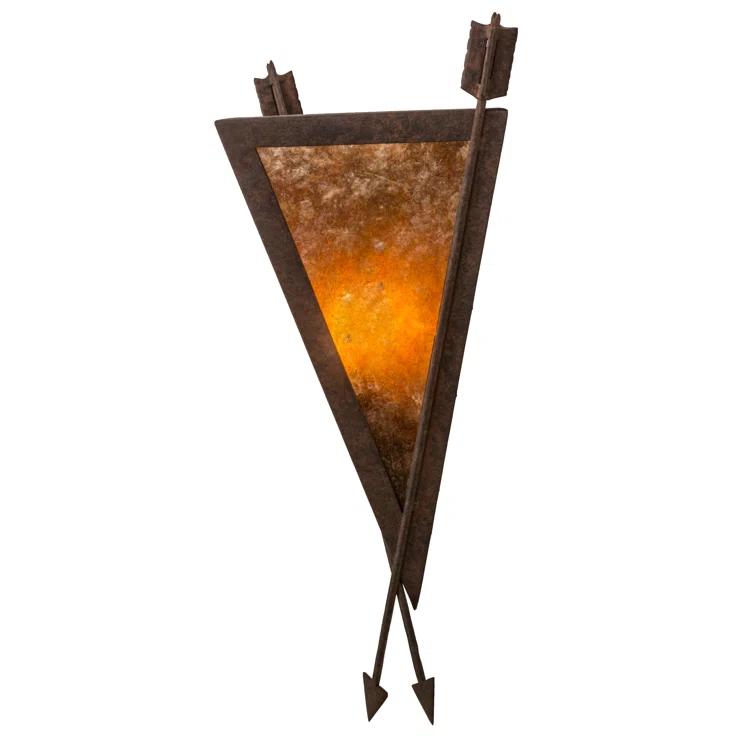 Desert Arrow Flush Mounted Sconce