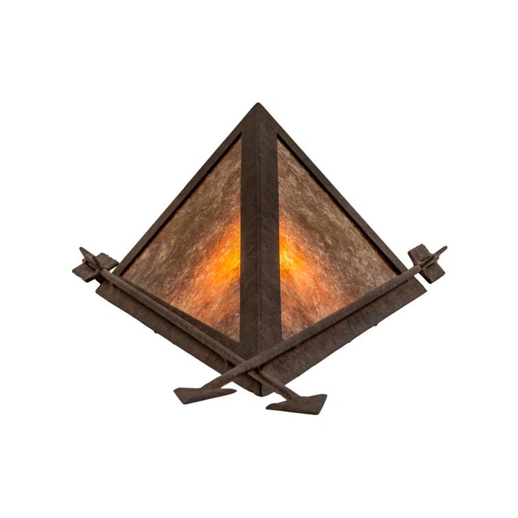 Desert Arrow Flush Mounted Sconce