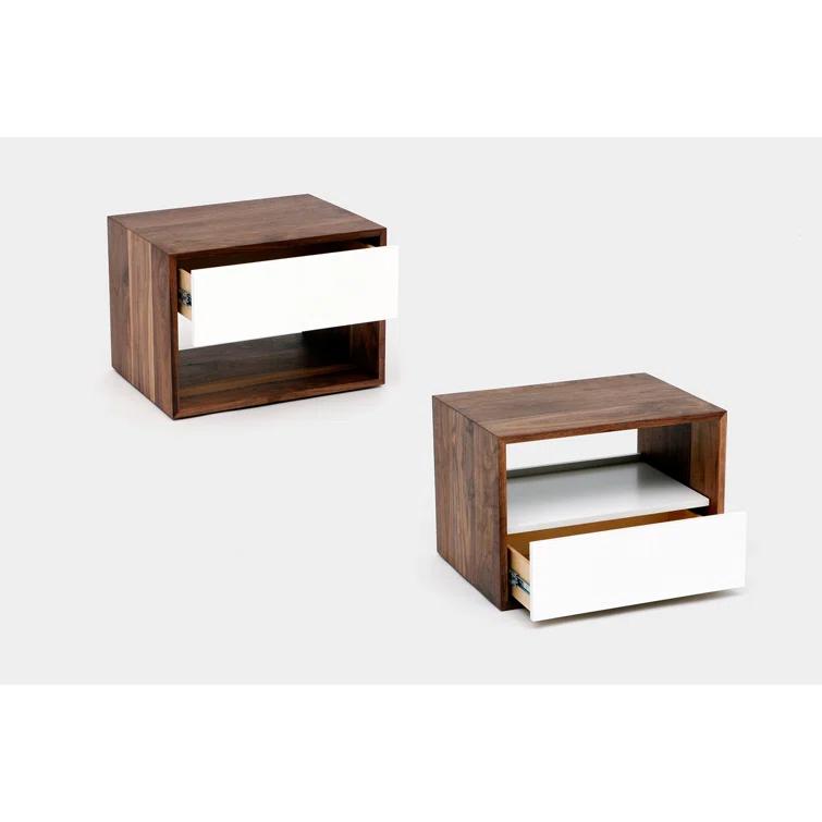 THN 24'' W Solid Wood Nightstand