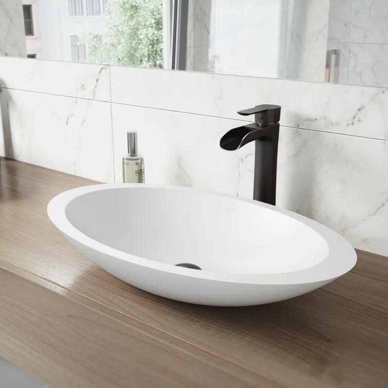 Niko 11" H Single Handle Vessel Sink Bathroom Faucetwith Pop-up Drain