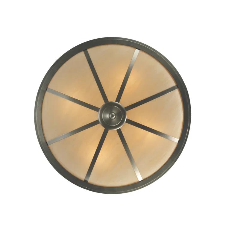 4 - Light Nickel Unique/Statement Pendant