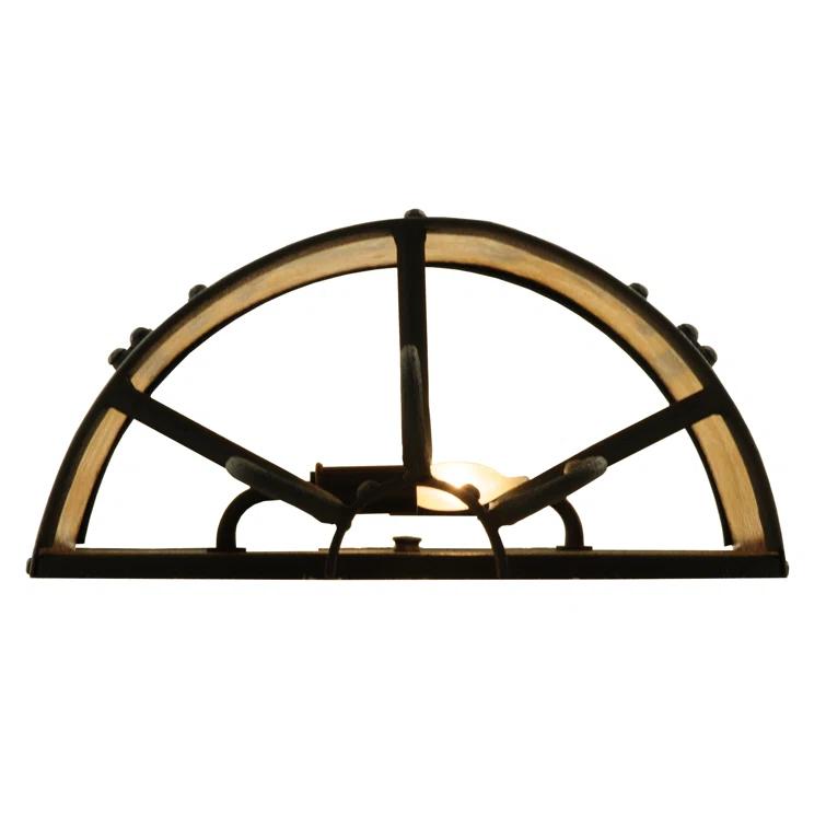 Wildlife At Pine Lake Flush Mounted Sconce