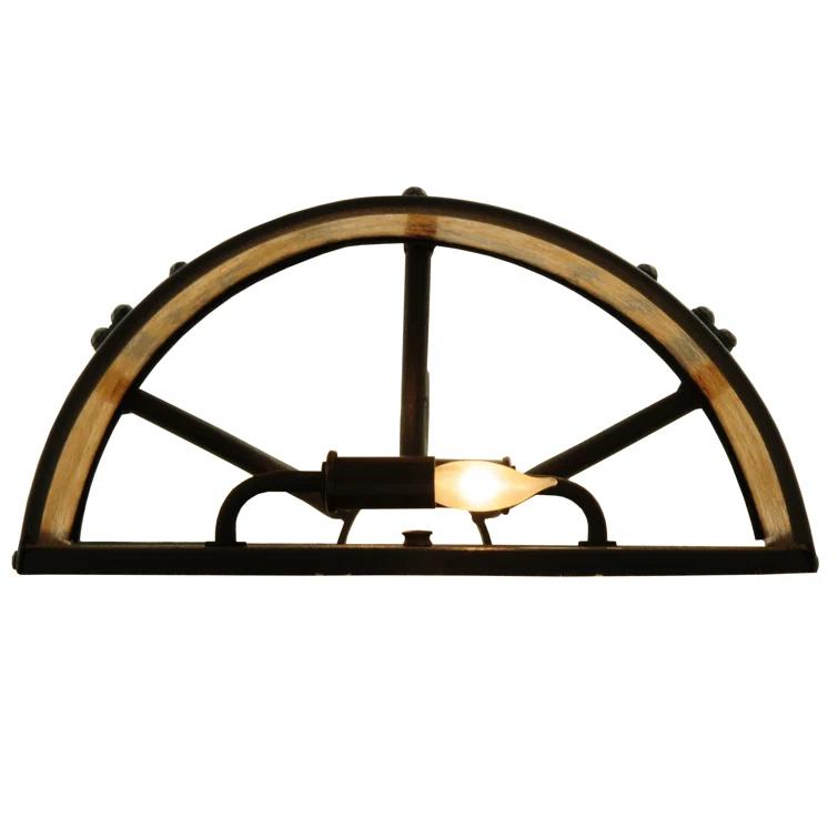Wildlife At Pine Lake Flush Mounted Sconce