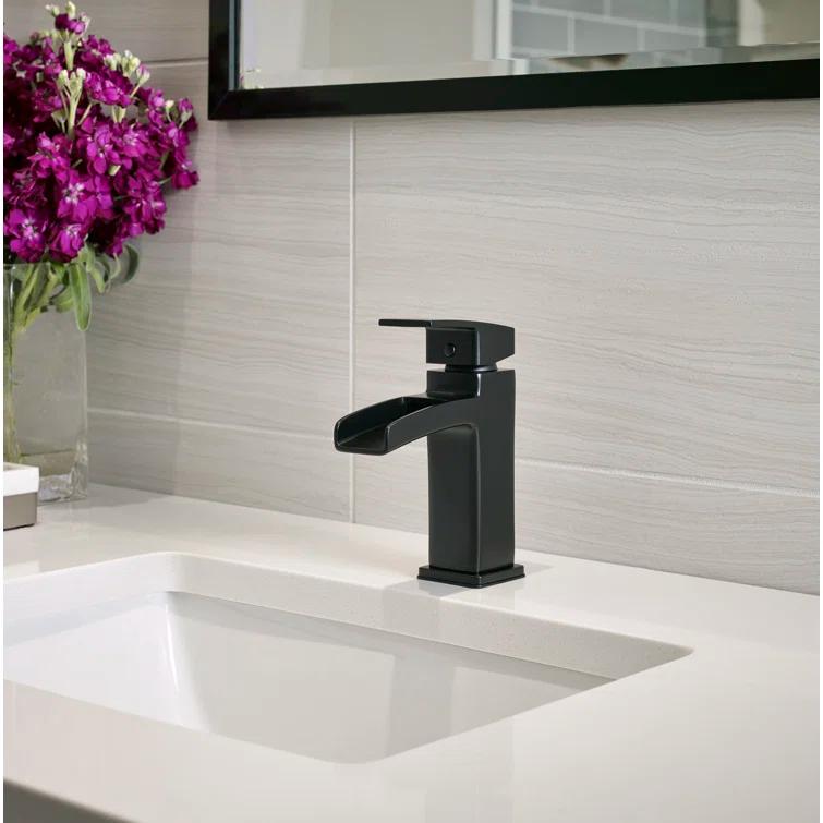Kenzo Single Control Centerset Bathroom Faucet