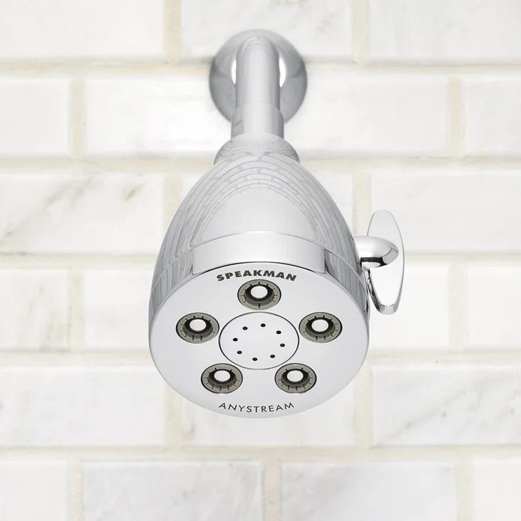 Hotel 2.5 GPM Multi Function Adjustable Shower Head