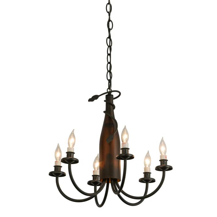 Meyda Lighting Tuscan Vineyard 6 - Light Classic / Traditional Chandelier
