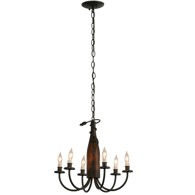 Meyda Lighting Tuscan Vineyard 6 - Light Classic / Traditional Chandelier