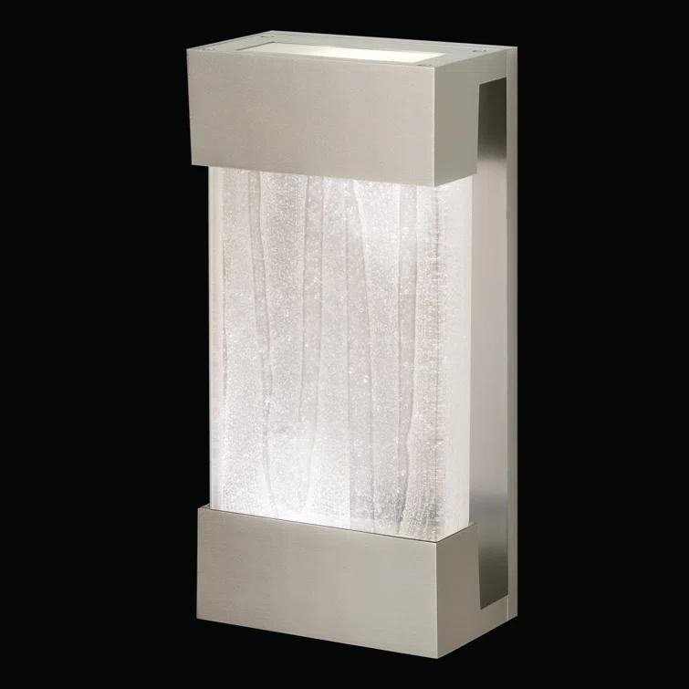 Fine Art Handcrafted Lighting Crystal Bakehouse 30" Sconce in , 30" H x 7" W x 4" D