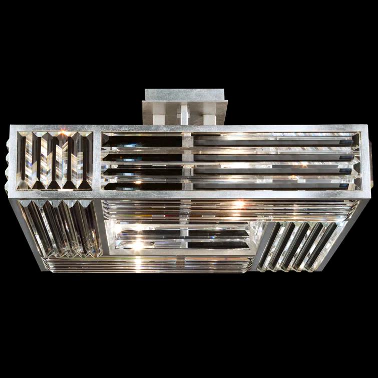 Crystal Enchantment Semi Flush Mount