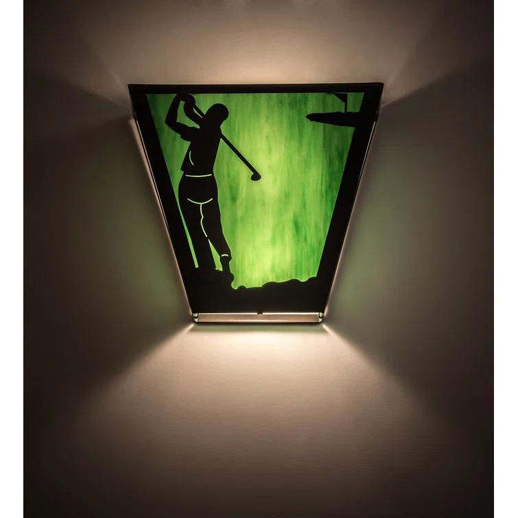 Golf Flush Mounted Sconce
