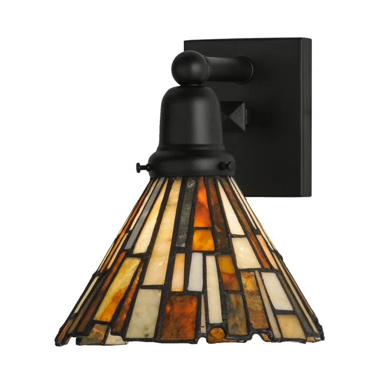 Meyda Lighting Meyda Tiffany & Stained Glass Copper Armed Sconce