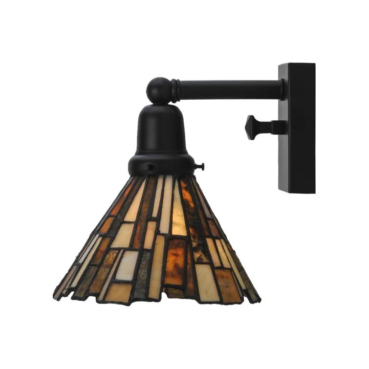 Meyda Lighting Meyda Tiffany & Stained Glass Copper Armed Sconce