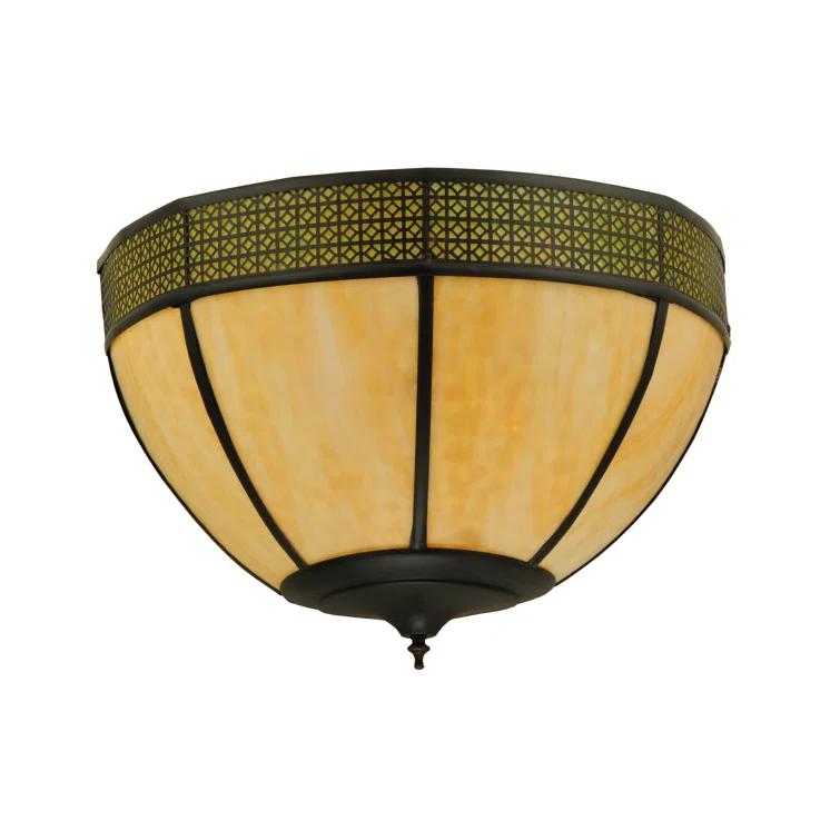 Meyda Tiffany & Stained Glass Half Moon