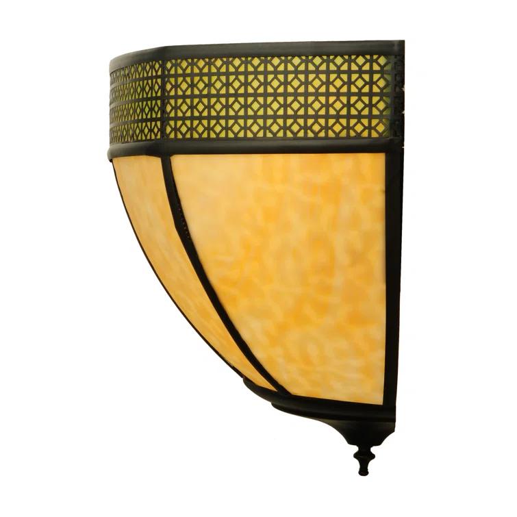 Meyda Tiffany & Stained Glass Half Moon