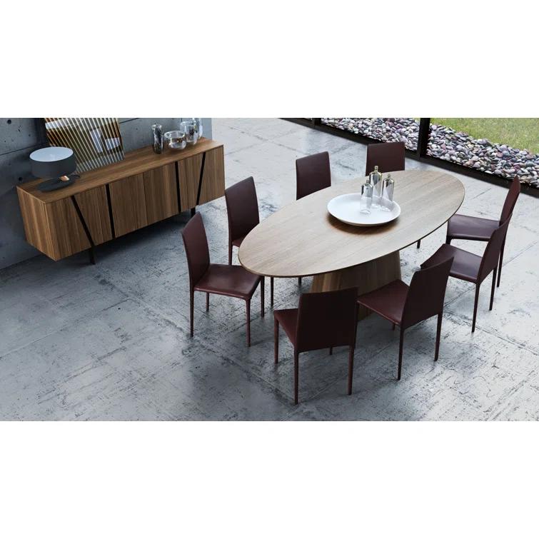 Raul 95" Pedestal Dining Table