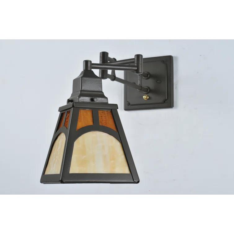 Mission Hill Steel Swing Arm Sconce