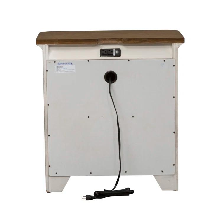 Harlowe 3 Drawer Nightstand