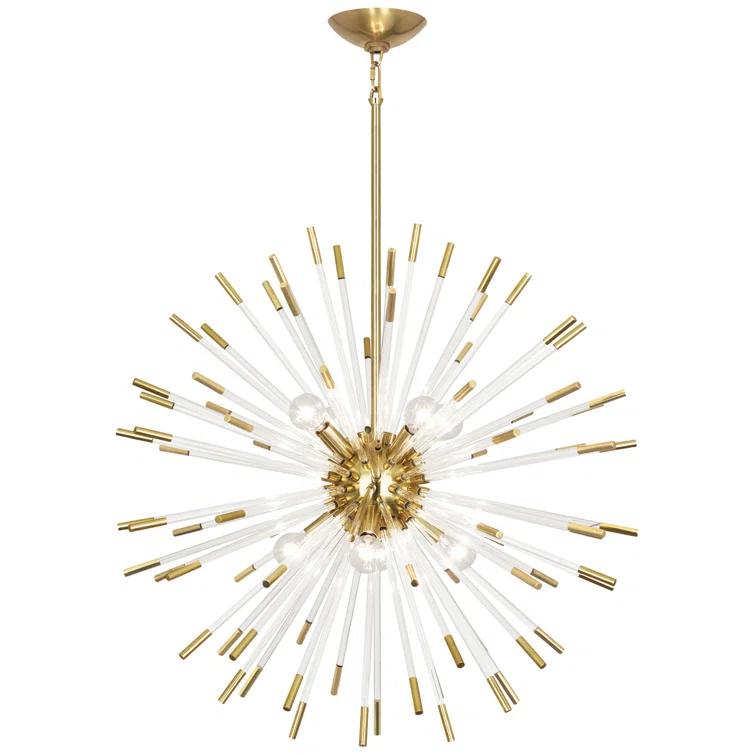 Andromeda 8 - Light Dimmable Sputnik Sphere Chandelier