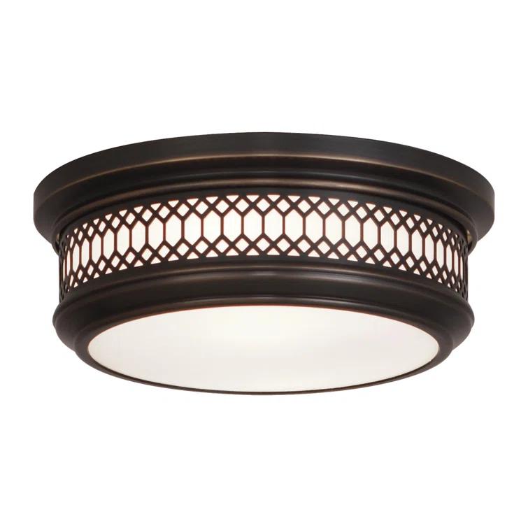 Robert Abbey Tucker Glass Flush Mount