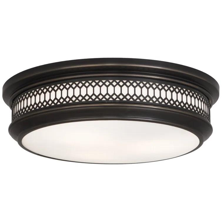Robert Abbey Tucker Glass Flush Mount