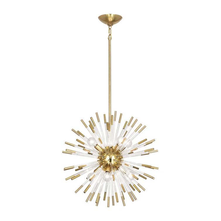 Robert Abbey Andromeda 8 - Light Dimmable Sputnik Sphere Chandelier