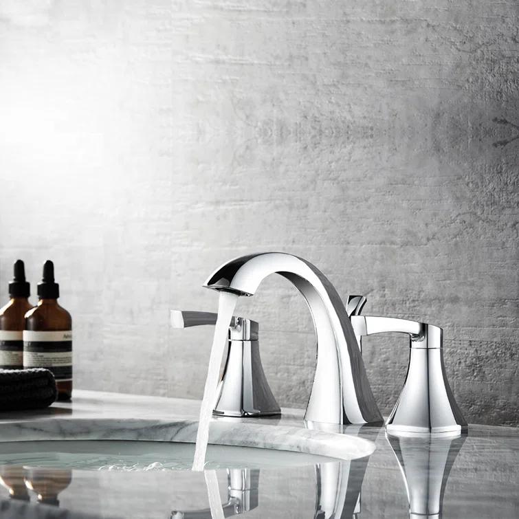 Davvid Widespread 2-handle Bathroom Faucet