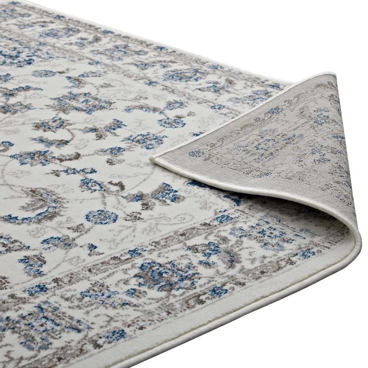 Modway Lilja Distressed Vintage Persian Medallion Area Rug