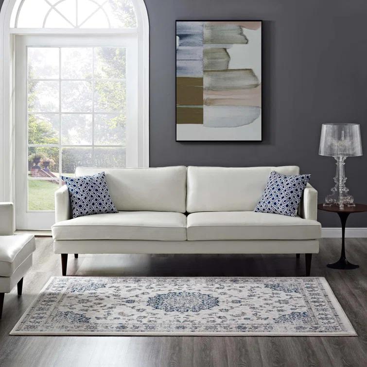 Modway Lilja Distressed Vintage Persian Medallion Area Rug