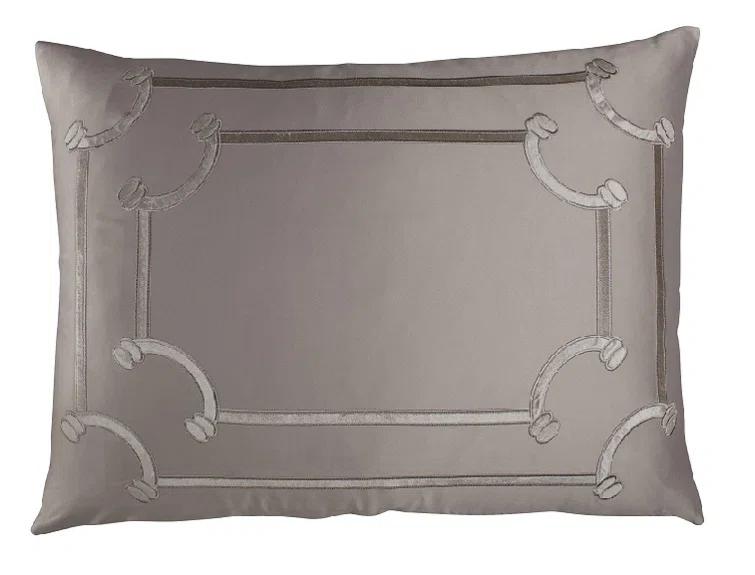 Lili Alessandra Vendome Appliqued Feather Throw Pillow