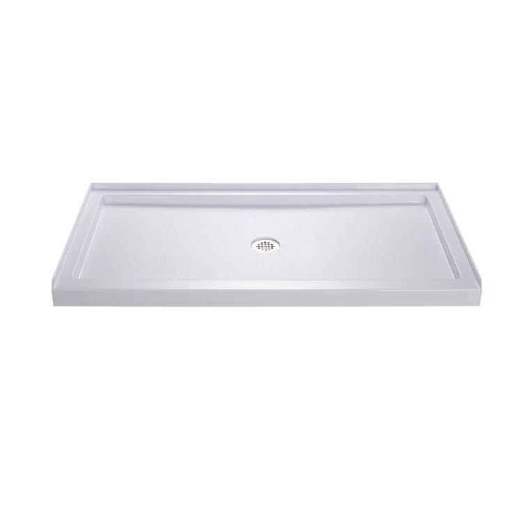 Visions 60" W x 74.75" Semi-Frameless Shower Encolusure
